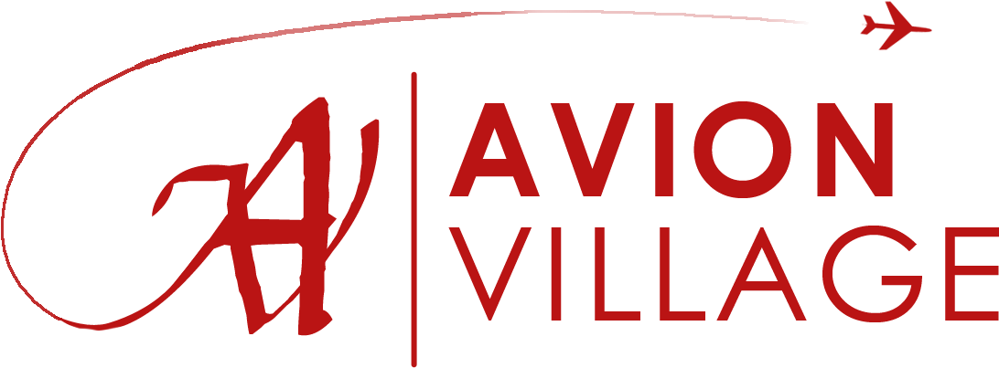 Avion Village (1118x504), Png Download
