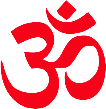 Om Symbol Isolarws - Aum Symbol (361x378), Png Download