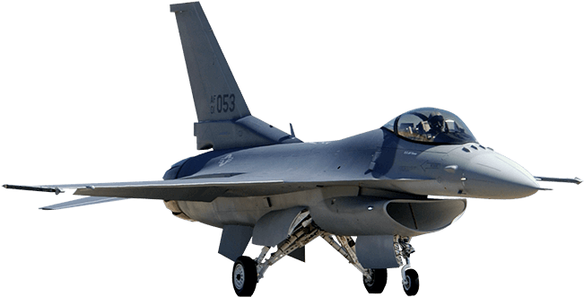 Avion Png - F 16 Fighting Falcon (700x377), Png Download