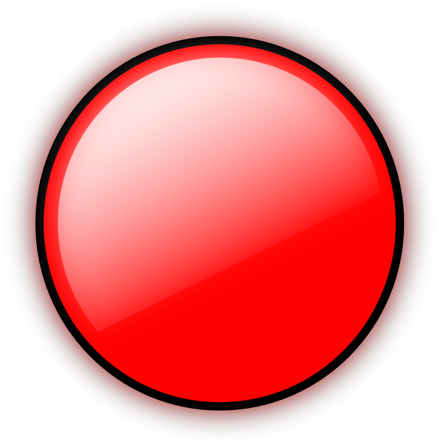 Clip Art Red Circle August 2011 Clip Art Svg Clipart - Red Circle Png Small (999x1018), Png Download