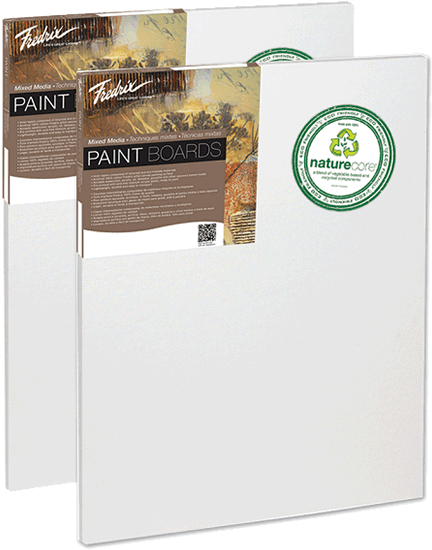 Fredrix Paint Board, Mixed Media - Boards For Painting (450x572), Png Download
