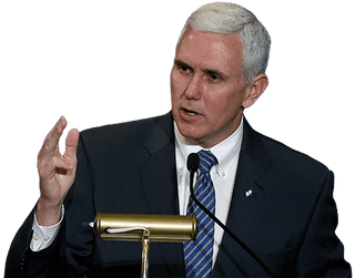 Donald Trump Transparent Png Stickpng - Governor Pence (400x400), Png Download