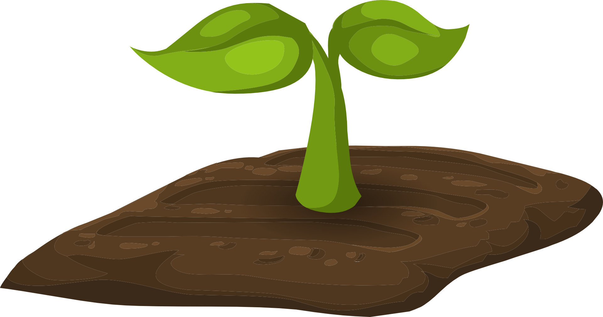 Soil Clipart Tanaman - Soil Clipart (960x504), Png Download