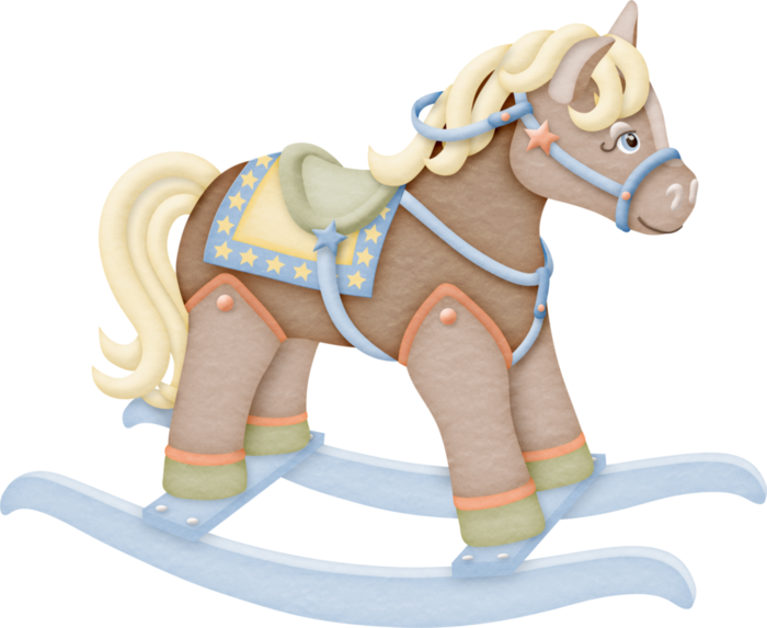 Little Baby Boy Transparent Png - Horse Baby Shower Png (700x573), Png Download