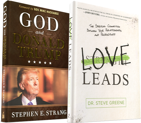 God, Trump And Love Leads Package - God & Donald Trump By Strang Stephen 9781629994864 (543x717), Png Download