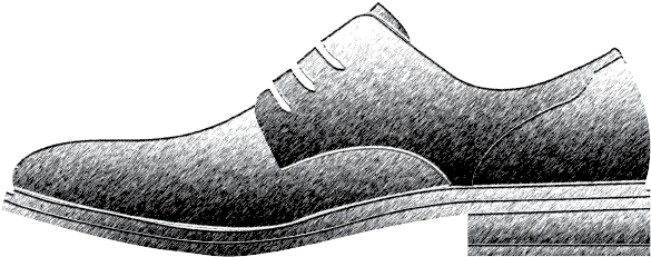Men Shoes - Man (657x302), Png Download