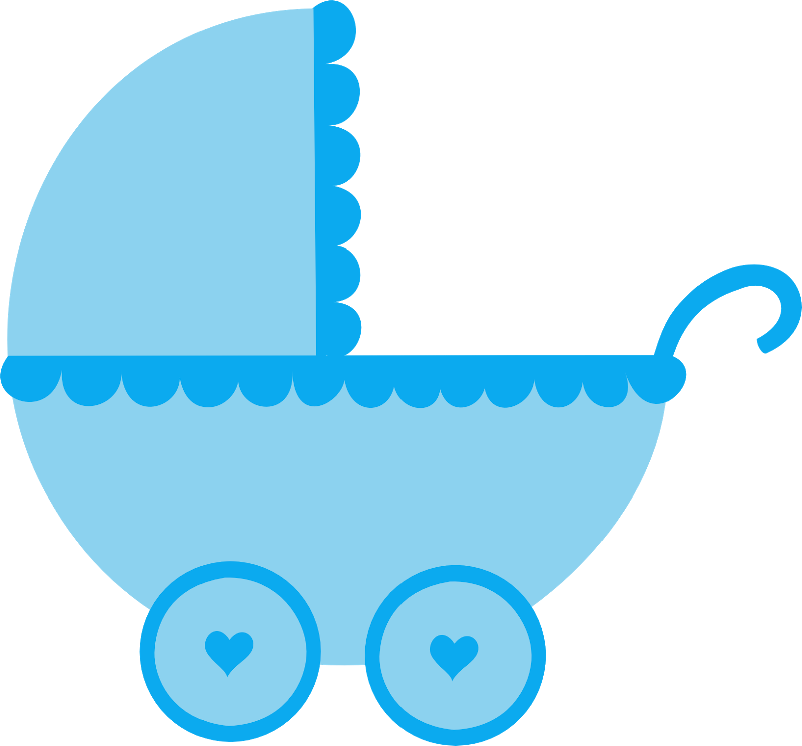 Graphic Free Download Carrinho Bebe Menino Png Recordbook - Carrinho De Bebe Desenho Azul (1600x1489), Png Download