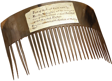 Martha Washington's Hair Comb - Hair (375x375), Png Download