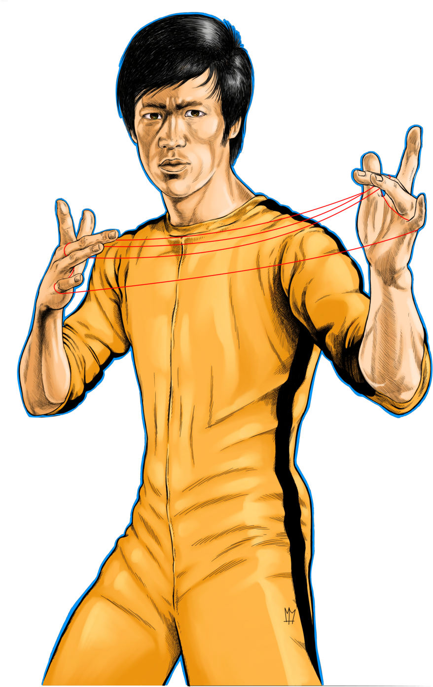 Bruce Lee Png (900x1391), Png Download