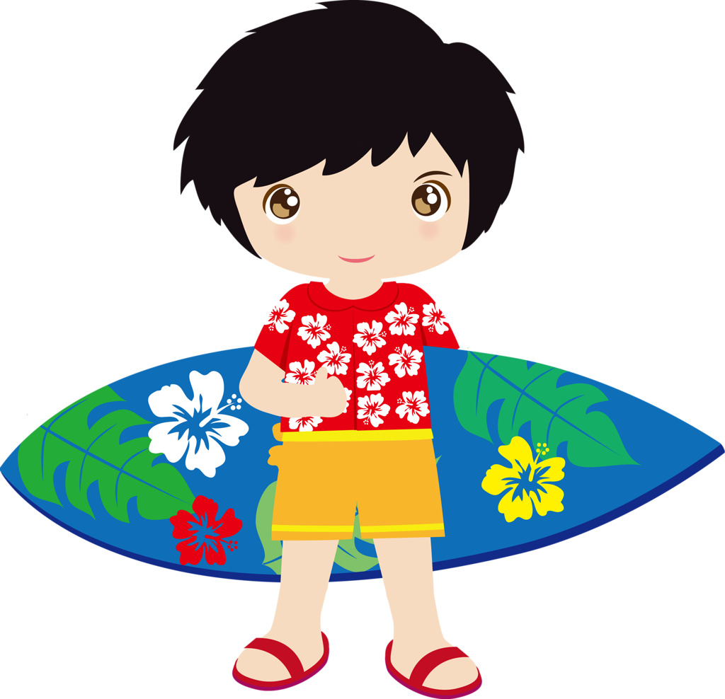 Cg050 06 Paper Ideas Album - Hawaiian Boy Clip Art (500x482), Png Download