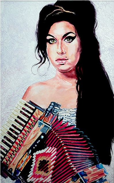 Jazz & Rock - Girl (567x709), Png Download