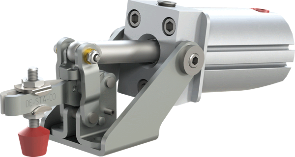 Pneumatic Clamps - Pneumatics (600x320), Png Download