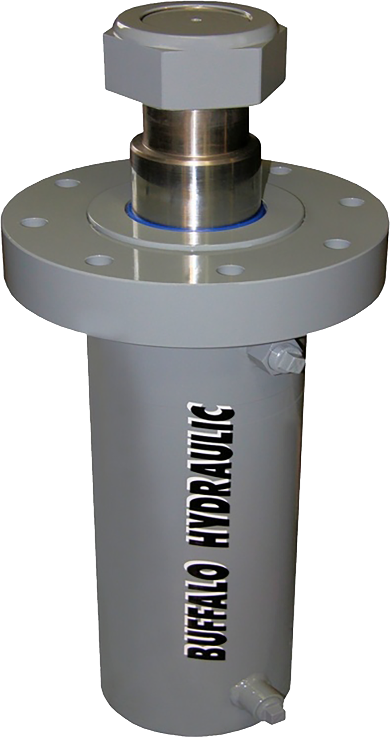 Flange Mount Hydraulic Cylinder - Hydro Hydraulic Cylinder Mount Accessories (1000x1502), Png Download