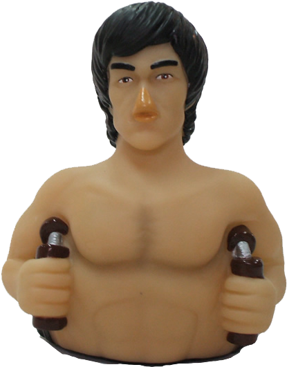 Bruce Lee - Celebriduck (422x543), Png Download