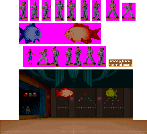 Lantern Festival - Dragon The Bruce Lee Story Sprites (528x480), Png Download