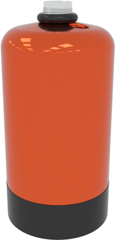 22oz Cylinder - Water Bottle (680x680), Png Download