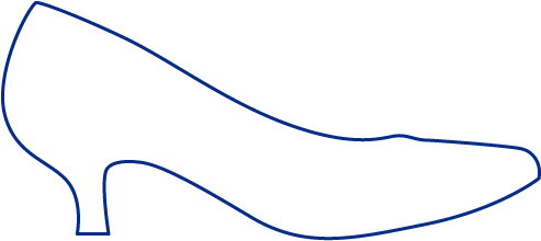 2 Inch Heels - High-heeled Shoe (550x550), Png Download