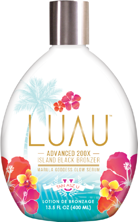 Tan Asz U Luau Advanced 200x Island Black Bronzer Tanning - Tan Asz U / Sun Sauce Tan Asz U Luau Advanced 200x (750x750), Png Download