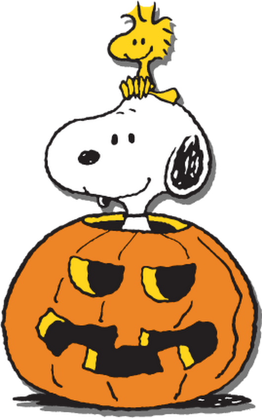 Google Clipart Freeuse Library - Snoopy Halloween (530x845), Png Download
