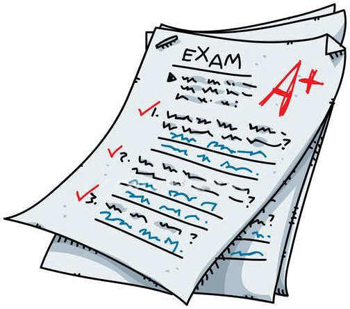 Exam Transparent Png - Quarterly Exam (504x444), Png Download