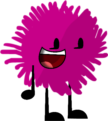 Battle For Food Pom Pom (375x425), Png Download