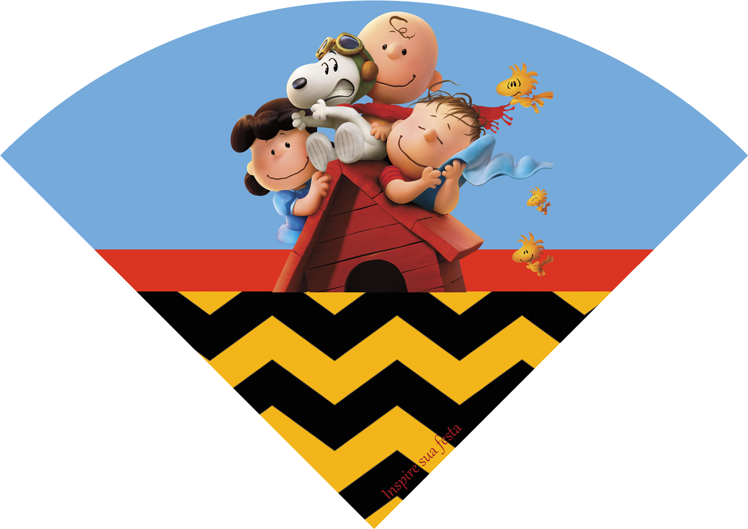 Snoopy Kit Festa Grátis Inspire Sua Festa ® Snoopy - Peanuts, Der Film Dvd (1500x1061), Png Download