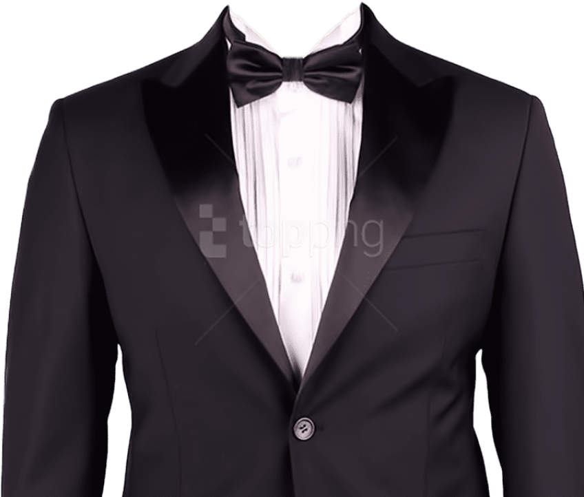 Suit Transparent Png Svg Black And White Library - Suit Png (800x704), Png Download