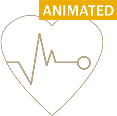 Heart Beat - Tan (548x548), Png Download