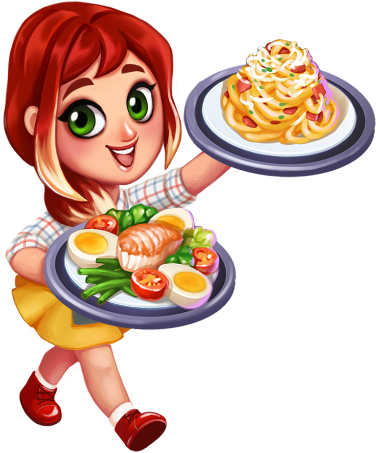 Dishes Clipart Meal Plate - Food Plates Png (890x1031), Png Download