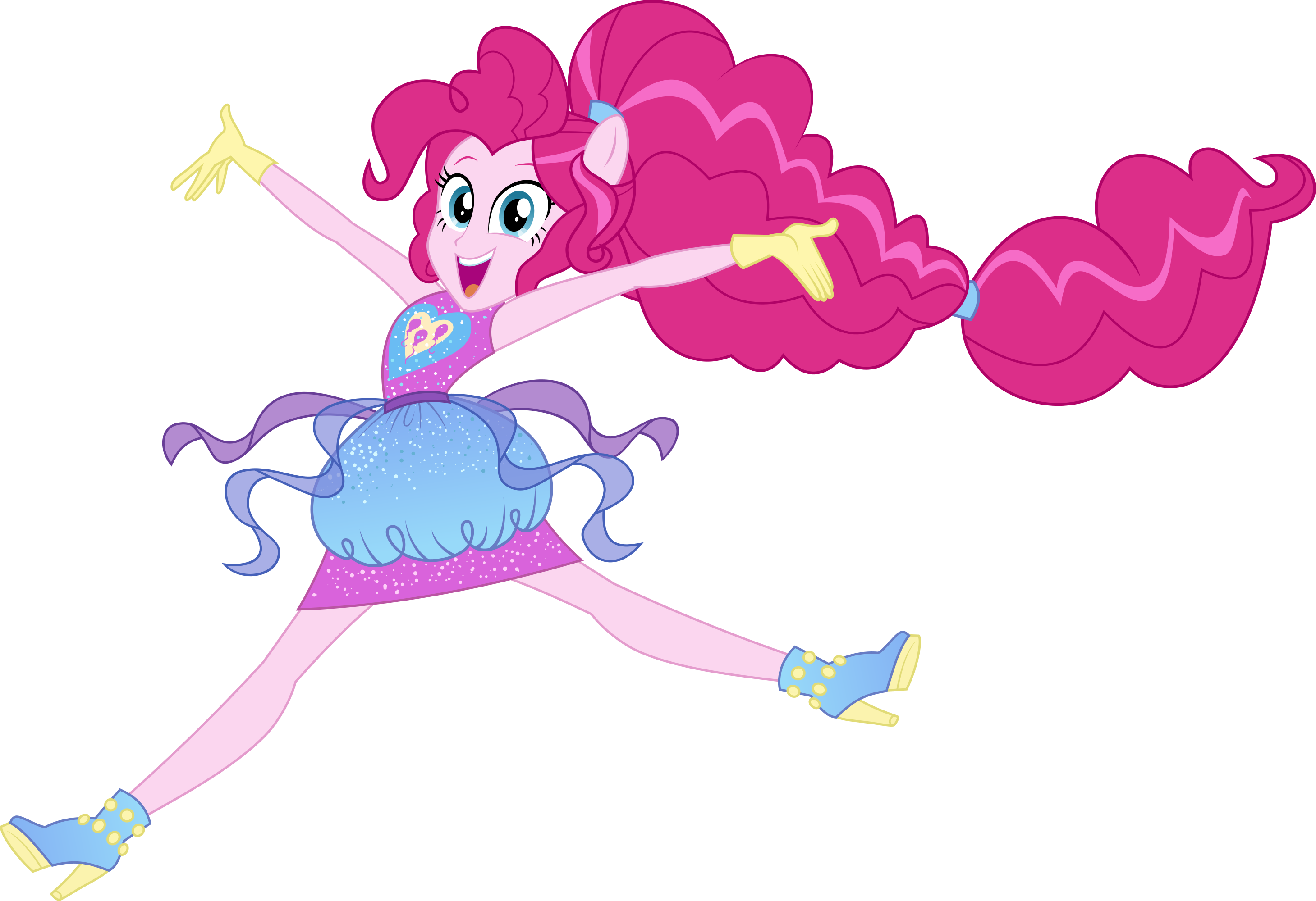 Pinkie Pie Transformation Forgotten Friendship - Mlp Eg Forgotten Friendship Pinkie Pie (2919x2000), Png Download
