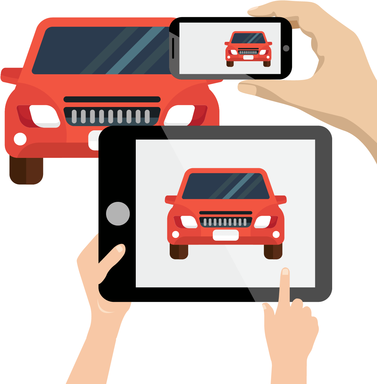 Searching For A Car To Buy Or Sell Has Never Been Easier - Car Buying Png (1547x1305), Png Download