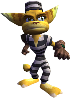 Image Prison Ratchet Png Ratchet Clank Wiki Fandom - Ratchet And Clank Feet (318x420), Png Download