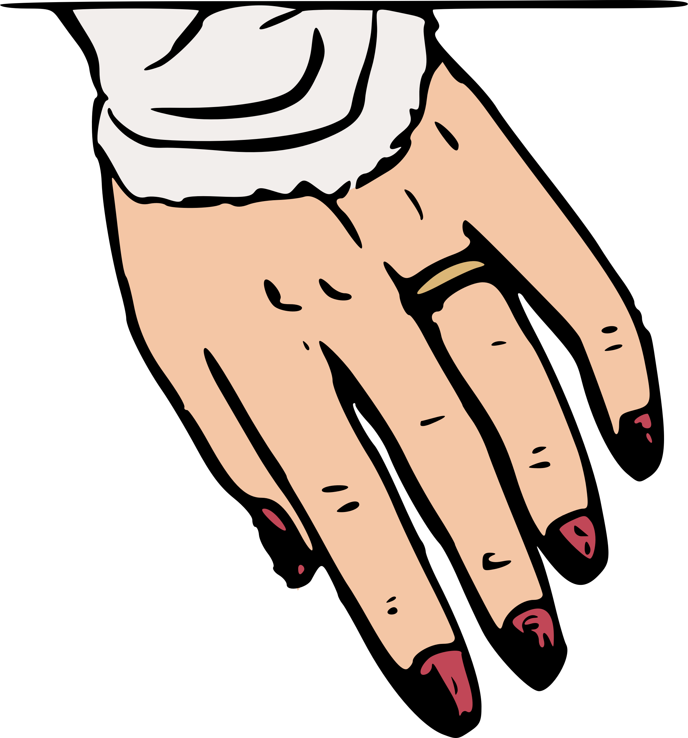 Ring Finger Icons Png - Fingers Clipart (2238x2400), Png Download