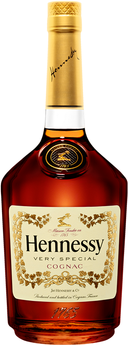 Hennessy Vs Cognac - Hennessy Bottle Clipart (442x770), Png Download