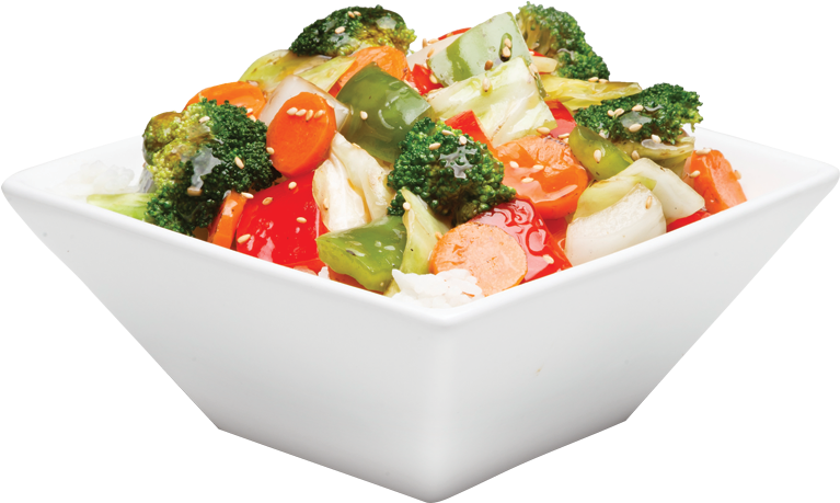 Vegetable Teriyaki Bowl - Vegetable (800x475), Png Download