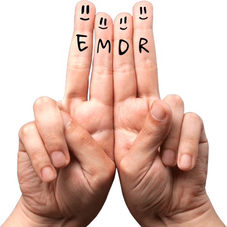 Emdr-fingers - Emdr Png (467x468), Png Download