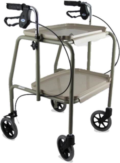 Tray Trolley Walker (650x650), Png Download