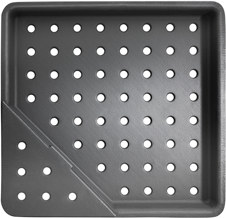 Image For Napoleon Cast Iron Tray For Smoker And Charcoal (519x804), Png Download