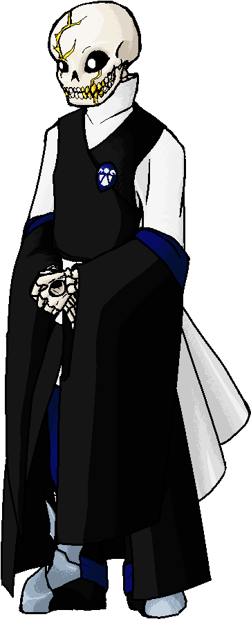 Hymmnetale - W - D - Gaster (388x922), Png Download