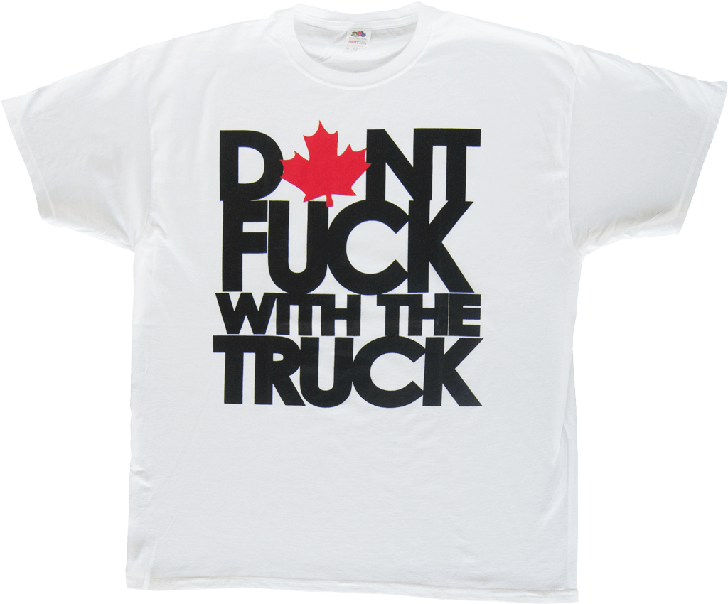Maple Leaf Don't Fuck With The Truck T-shirt (1140x975), Png Download