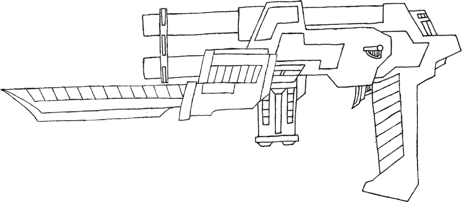 Mando Ripper - Bayonet (944x414), Png Download