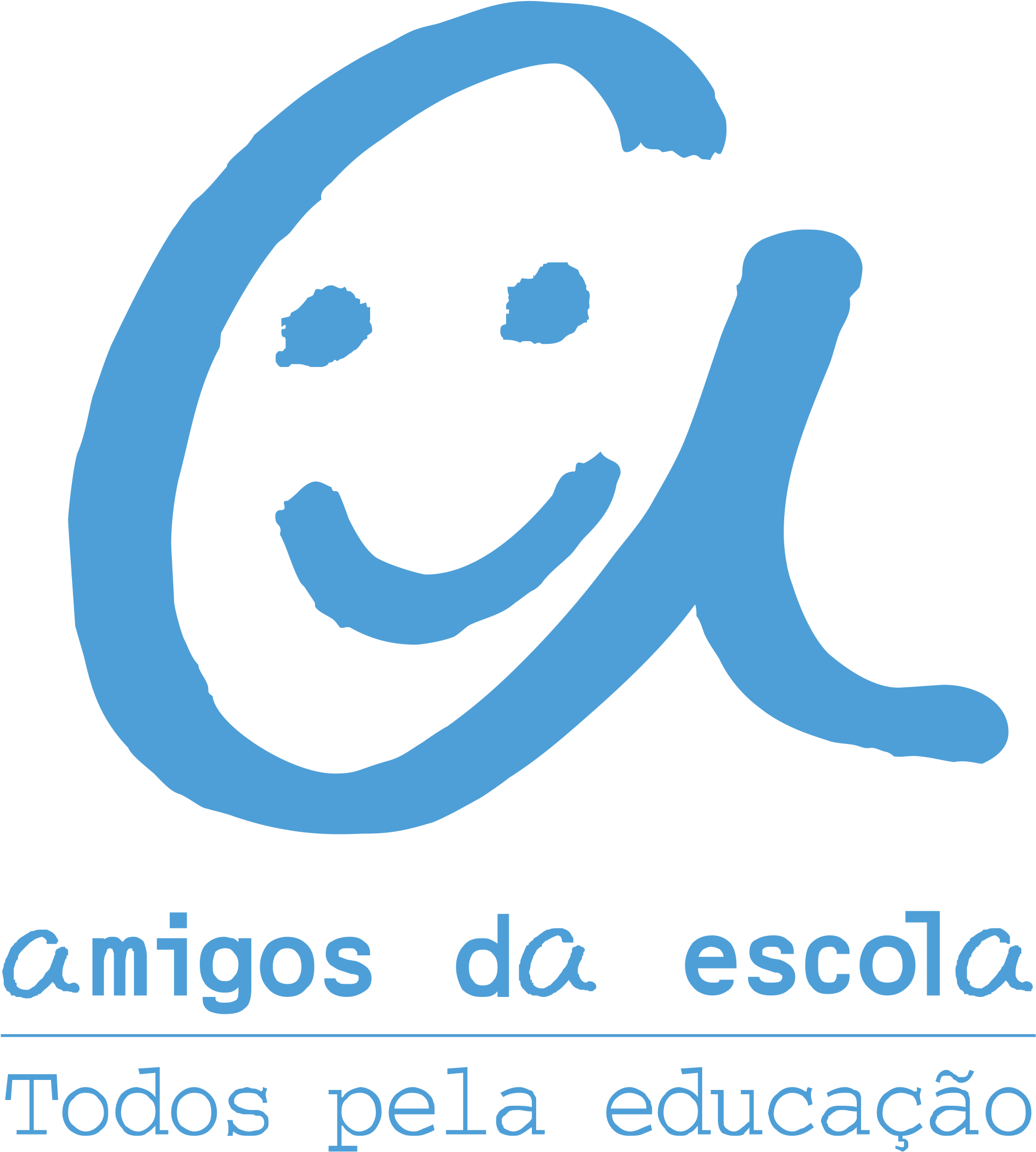 Amigos Da Escola Logo Png Transparent (2400x2400), Png Download