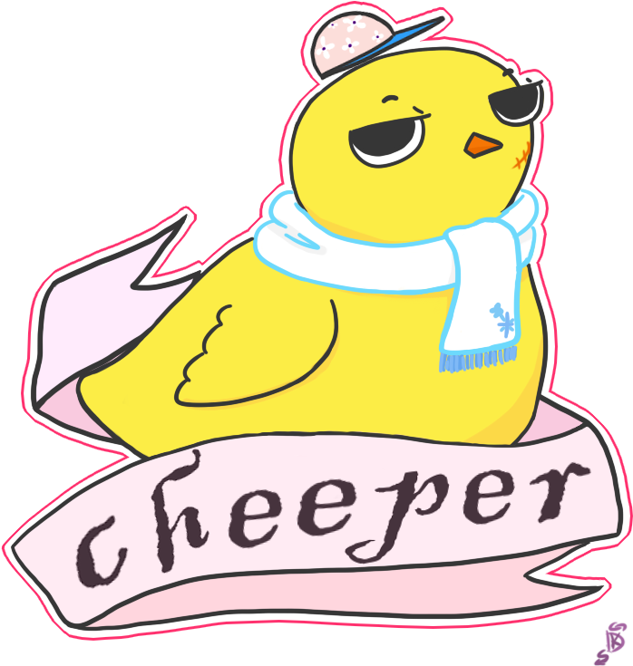 “a Sassy Litte Cheeper (759x800), Png Download