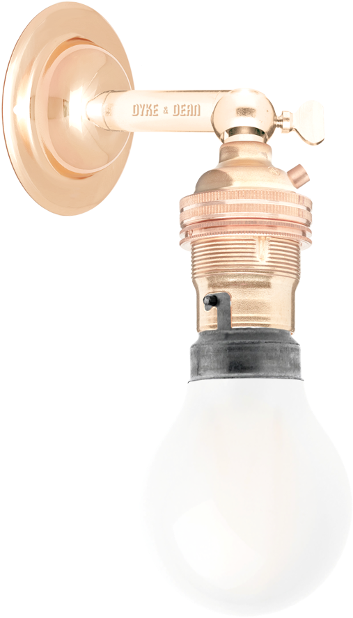 Copper Bayonet Wall Arm Lights (900x900), Png Download