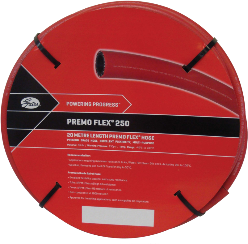 Gates® Premo Flex® Multi Purpose Air, Fuel & Water (853x800), Png Download