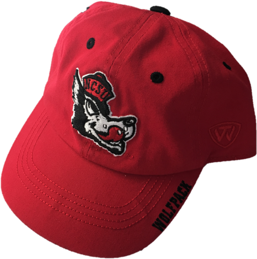 North Carolina State Youth Red Vault Adjustable Hat (600x600), Png Download