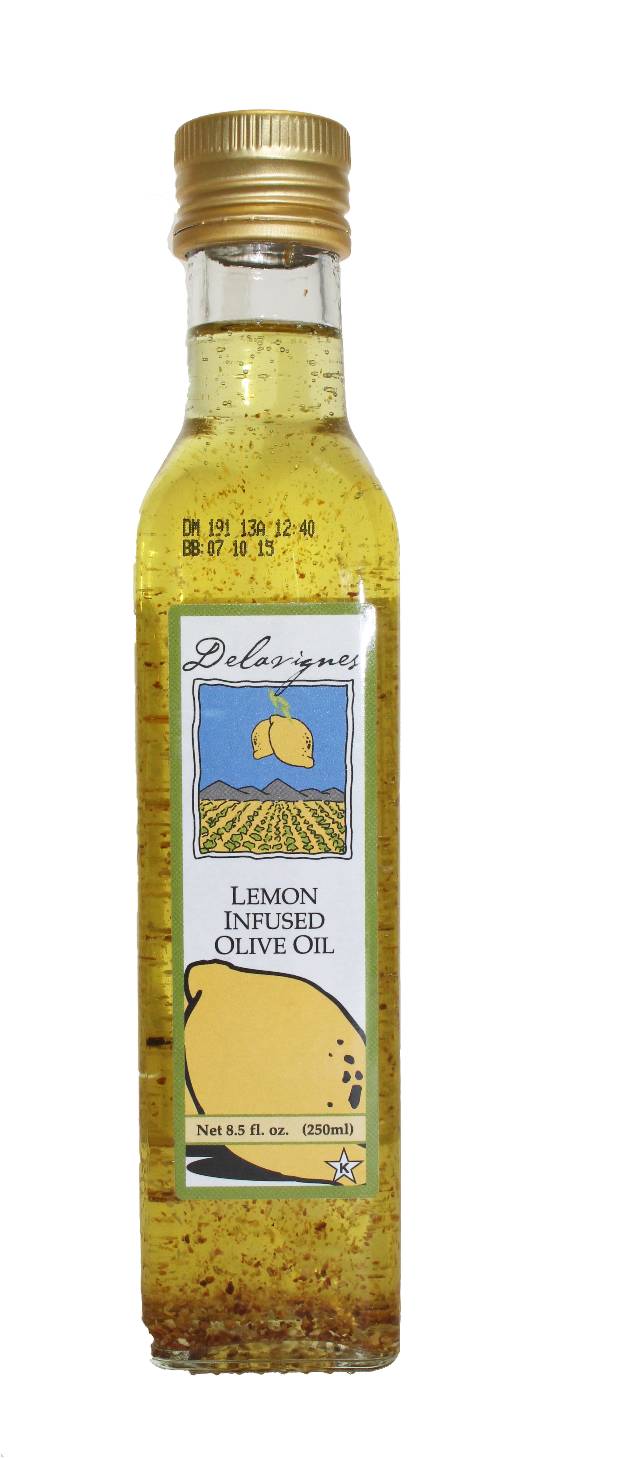 Olive Oil Factory Lemon Olive Oil (2250x4929), Png Download