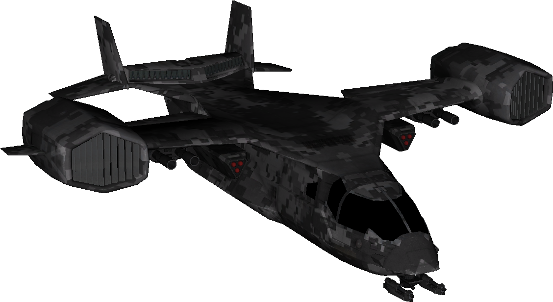Vtol Warship Enemy Boii (1148x625), Png Download