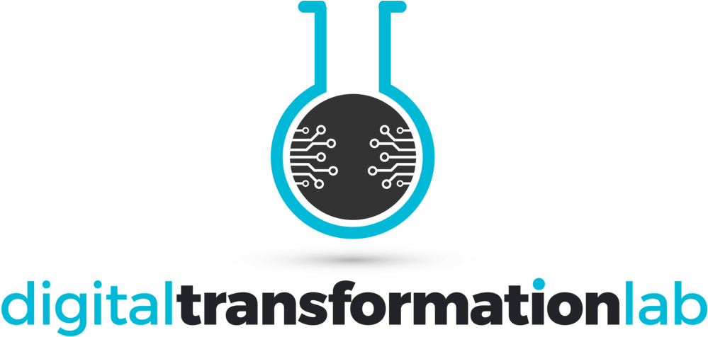 Digital Transformation Lab Logo-white (1000x484), Png Download