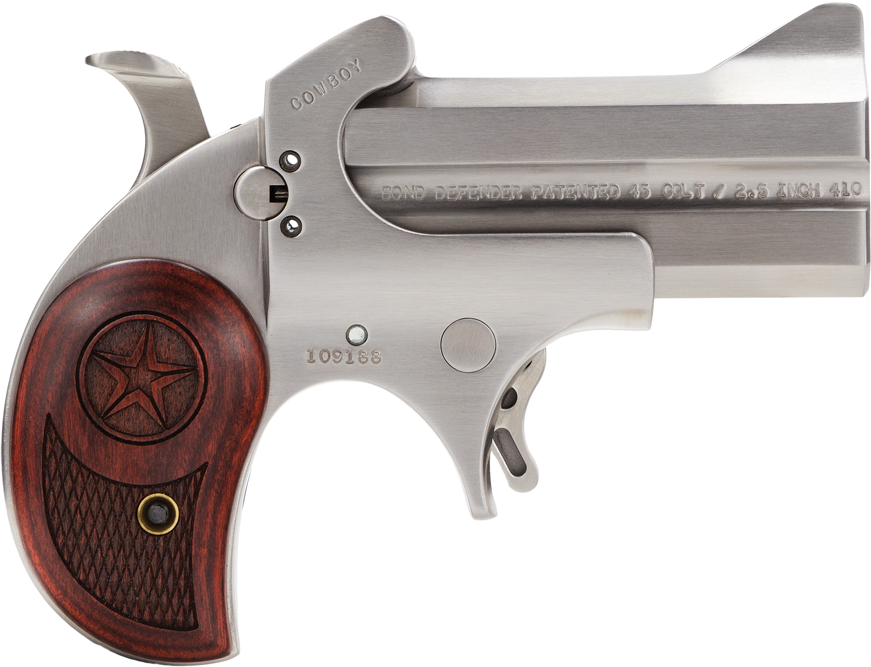 Bond Arms Bacd Cowboy Defender 45 Colt (1800x1372), Png Download